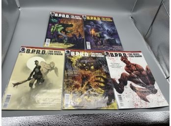 B. P. R. D. The Devil You Know 1-5 From The Pages Of Hellboy Dark Horse Comics