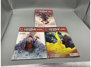 Hellboy And The B. P. R. D. Saturn Returns 1-3 Dark Horse Comics Lot 2