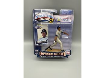 Reggie Jackson 2001 Cooperstown Collection Starting Lineup 2 Figure
