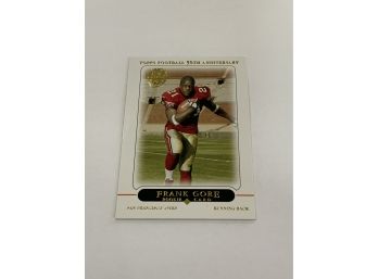 Frank Gore 2005 Topps Rookie Card