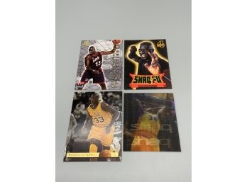Shaquille Oneal Card Lot With Rookie