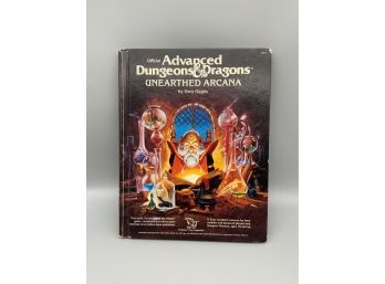 Vintage 1985 Advanced Dungeons & Dragons Unearthed Arcana Book 2017
