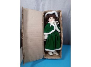 Christmas Around The World Porcelain Collectors Doll