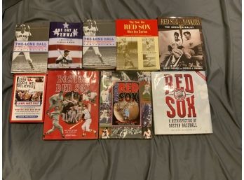 Red Sox Hard Cover Books
