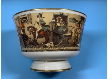 Gorham Norman Rockwell Limited Edition 1976 Yankee Doodle Serving Bowl