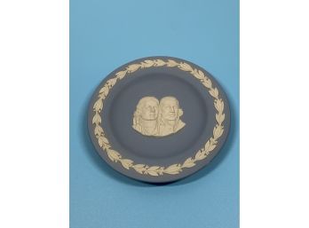 Vintage Wedgwood Blue Jasperware Small Plate
