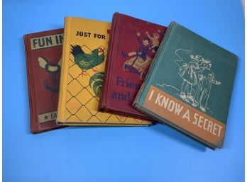 Vintage 1940s-50s Easy Reader Books