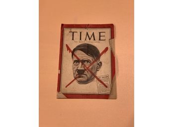 May 7th 1945 Time Adolf Hitler Nazi Pony Edition Magazine