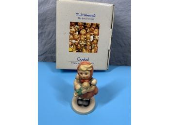 Girl With Doll Hummel Goebel Figurine With Box