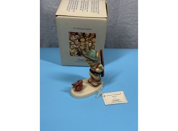 Sensitive Hunter Hummel Goebel Figurine With Box