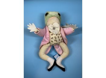 NWT Beatrix Potter Mr Jeremy Fisher Eden Stuffed Frog