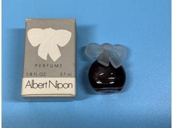 Vintage Albert Nipon Perfume Bottle