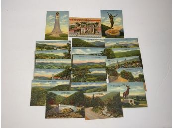 Vintage Greetings From Mohawk Trail Cards