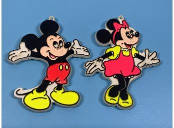 Vintage Mickey And Minnie Mouse Walt Disney Cookie Cutters