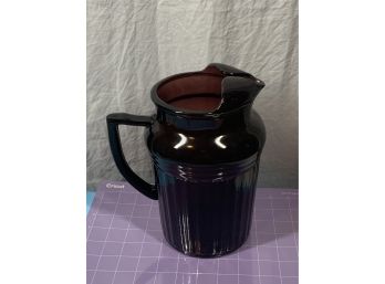 Vintage Purple Amethyst Glass Vase