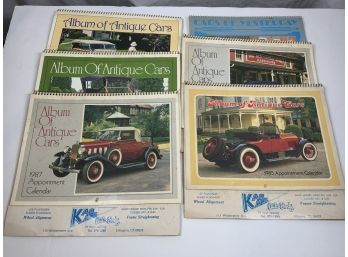 1980s Album Of Antique Cars Calendars