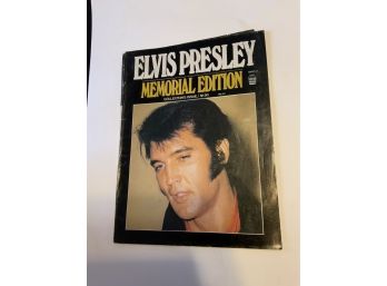 Vintage 1977 Pdc Ideal Magazine No. 3 Elvis Presley Memorial Edition