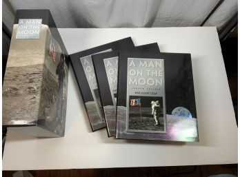 A Man On The Moon 3 Hardcover Book Set By Andrew Chaikin