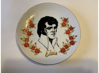 Vintage Elvis Presley Decorative Plate