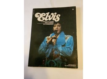 Vintage Elvis-a Tribute To Elvis By W.A. Harbinson,softcover 1976 Target Books