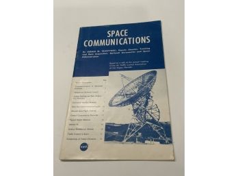 Vintage NASA Space Communications Booklet