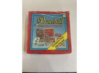 Vintage NOS Mega Baseball Card Collecting Kit
