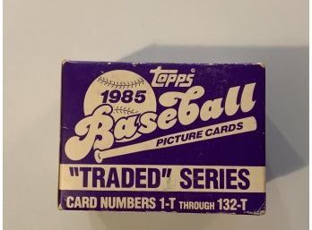 1985 Topps Traded Baseball Cards