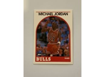 Michael Jordan 1989-90 NBA Hoops Basketball Card