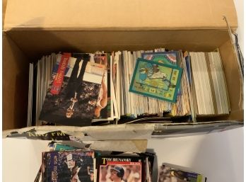 Box Of Mixed Sports Cards