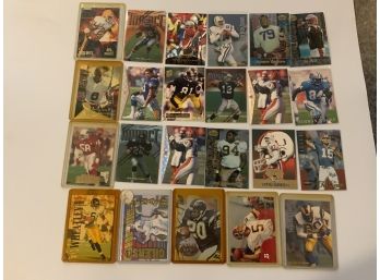 NFL Card Lot With Stars And Rookies