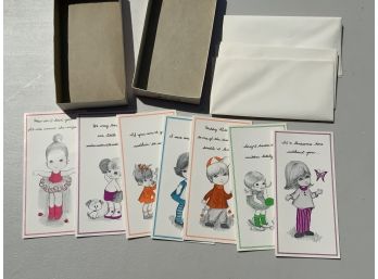 Vintage Heart Throbs Cards And Envelopes With Box