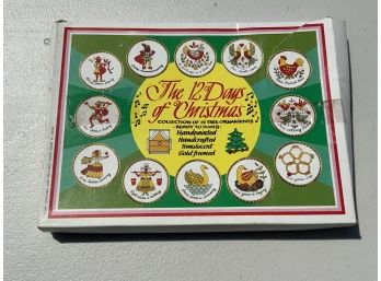 Vintage 12 Days Of Christmas Ornaments