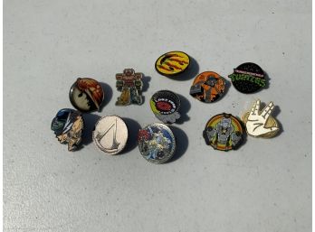 Pins Including TMNT, Alien Vs Preditor, Transformers And More