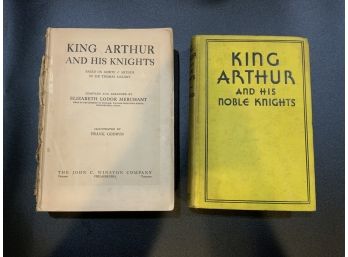 Vintage King Arthur And His Noble Knights And 1927 King Arthur And His Knights Books