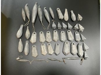 Over 15 LBS Of Fishing Weights