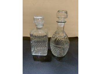 Glass Decanters With Stoppers