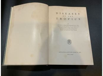 1951 Diseases Of The Tropics Medical Book