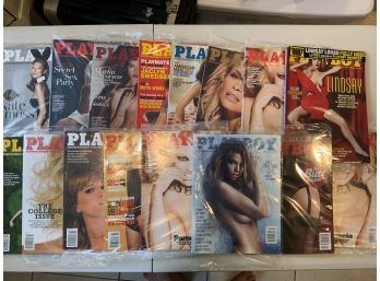 NOS Sealed Playboy Magazines