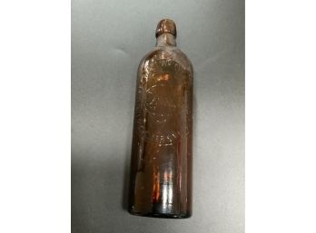 Vintage Duffy Malt Whiskey Bottle Rochester NY Pat 1886