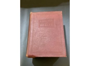 1927 Library Of Health Book With Colored Pullouts Of The Human Body