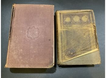 1867 Womans Work In The Civil War And 1885 Barnes Brief History Of The United States Books