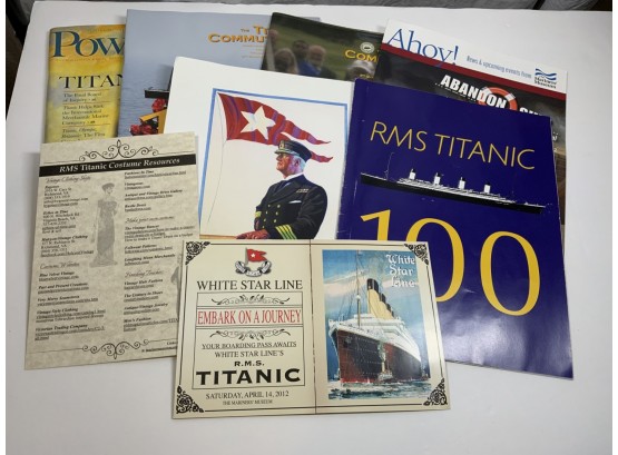 Titanic Magazine Lot