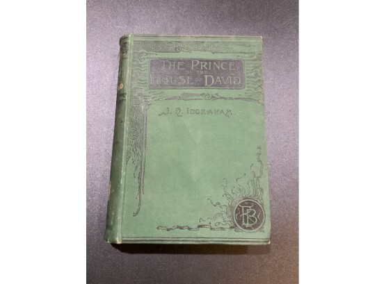 1896 The Prince Of The House Of David Book By Ingraham