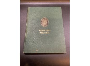 1963 Hammond Family World Atlas Vol 2 Book