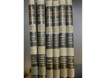 Complete Set 1960 Medical Clinics Of North America 1-6