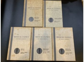 1960s The Medical Clinics Of North America Books