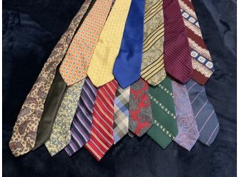 Collection Of Used Name Brand Ties