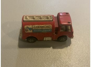 1970 Tootsie Toy Chemicle Extinguisher Truck