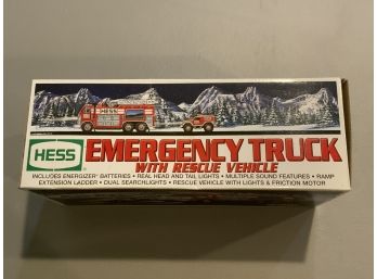 2005 Hess Emergency Truck With Rescue Vehicle