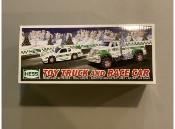 2011 Hess Toy Truck And Racecar